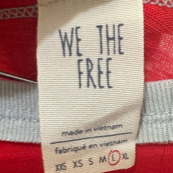 Free People We the Free Friday Fever Top Size Size Large - Picture 4 of 5